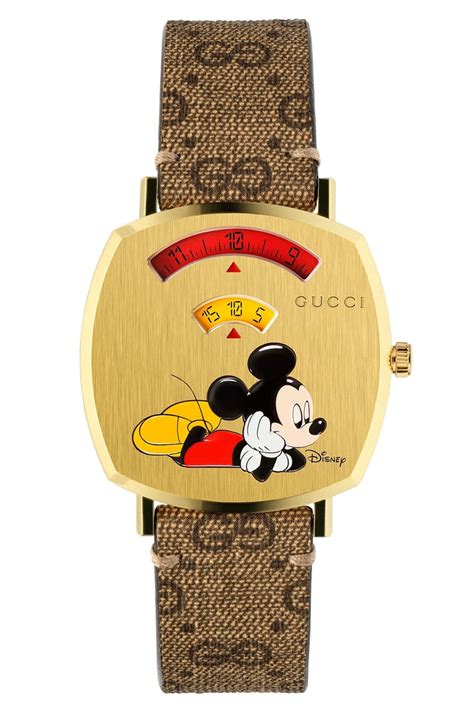 gucci grip mickey|gucci grip watch review.